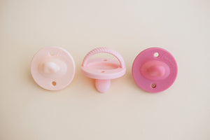 The LUXIE | Ballerina Pink Pacifier - LUXE + RO