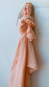 Baby Swaddle | Soft Peach