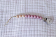 The Luxie Pacifier Clip | Light Mauve - LUXE + RO