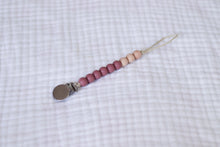 The Luxie Pacifier Clip | Dark Mauve - LUXE + RO