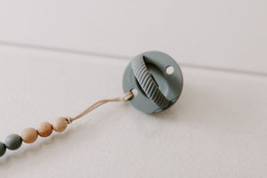 The LUXIE | Charcoal Grey Pacifier - LUXE + RO