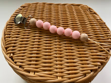 The Luxie Pacifier Clip | Cotton Candy Pink Clip - LUXE + RO