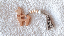Llama with tassels Wooden Teething Toy - LUXE + RO